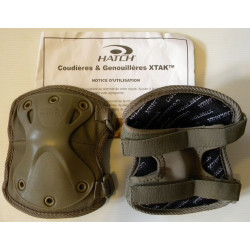 Coudières de Protection kaki HATCH X-TAK Armée Française Occasion