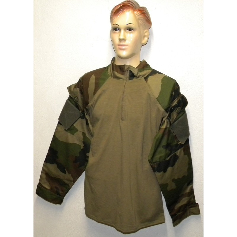 Chemise GPB U-bass camouflage Centre-Europe Armée française NEUVE