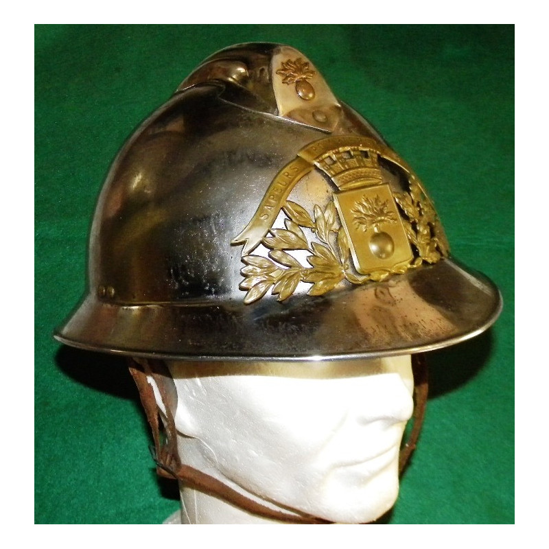 Casque Adrian Modèle 1933 Sapeur-Pompier de Saint-André - Pyrénées-Orientales