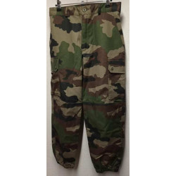 Pantalon Modèle F2 camouflage Centre-Europe en Toile RIP-STOP Armée Française Occasion