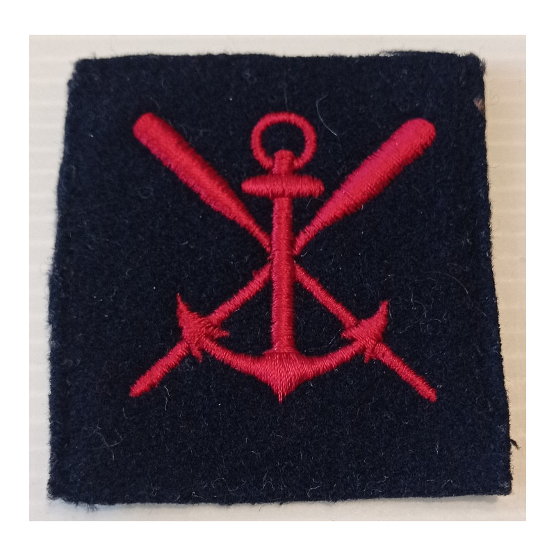 Insigne de spécialité tissu Marine Nationale: Brevet Equipage