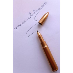 Cartouche de fusil / Mitrailleuse factice : Stylo bille