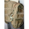 Gilet Porte-plaques balistiques coyote Warrior Assault Systems + pochette molle + Mousqueton - NEUF