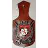 Insigne sur cuir Sapeurs-pompiers de Chatellerault / Vienne