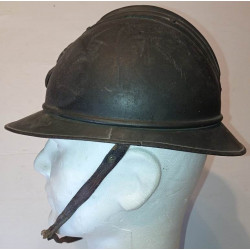 Casque Adrian Modèle 1915 Infanterie Bleu nuit (jus) WW1