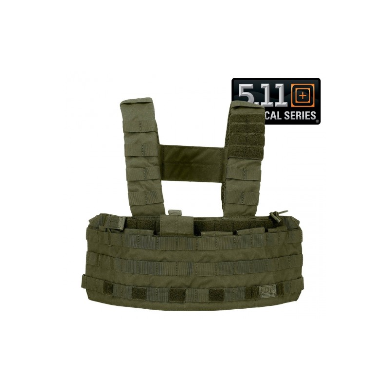 Gilet Chest Rig / Harnais de Combat TacTec kaki 5.11 Occasion