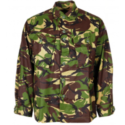 Chemise de Combat Jacket DPM Lightweight camouflage Woodland Armée Anglaise / Britannique Occasion