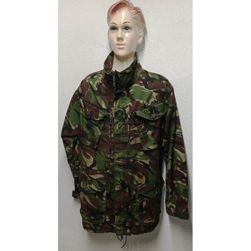 Veste de Combat Jacket Field DPM camouflage Woodland Armée Anglaise / Britannique Occasion