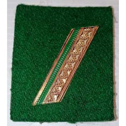 AFRIQUE / MAURITANIE : Grade de poitrine velcro de Sergent Armée de Terre Mauritanienne