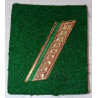 AFRIQUE / MAURITANIE : Grade de poitrine velcro de Sergent Armée de Terre Mauritanienne