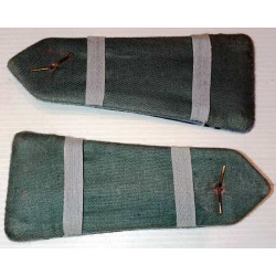 Paire d'Epaulettes de Peloton de Préparation à l'Ecole Militaire InterArmes - Années 80 (2)