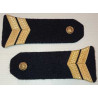 Paire d'Epaulettes à rabats de Second Maître - Marine Nationale