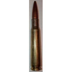 Cartouche actuelle de 12,7mm de Fusil PGM50 de Tireur de Précision / Sniper - Armée Française