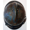 Coque de Casque Adrian Modèle 1915 Infanterie Bleu Horizon avec sa jugulaire - 14/18 WW1 (Jus)