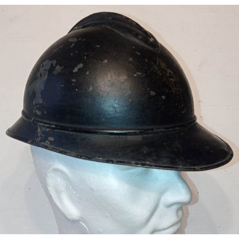 Coque de Casque Adrian Modèle 1915 Noir Gendarmerie Nationale - 14/18 WW1