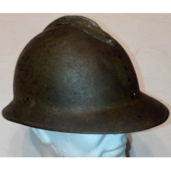 Coque de Casque Adrian Modèle 1926 Moutarde - 39/40 WW2 (Jus)