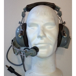 Casque de Transmissions Phonie ELNO Guenot - Armée de l'Air Française