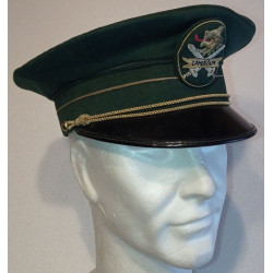 AFRIQUE / CAMEROUN : Casquette de Cérémonie Officier de Sous-Lieutenant Armée de Terre Camerounaise