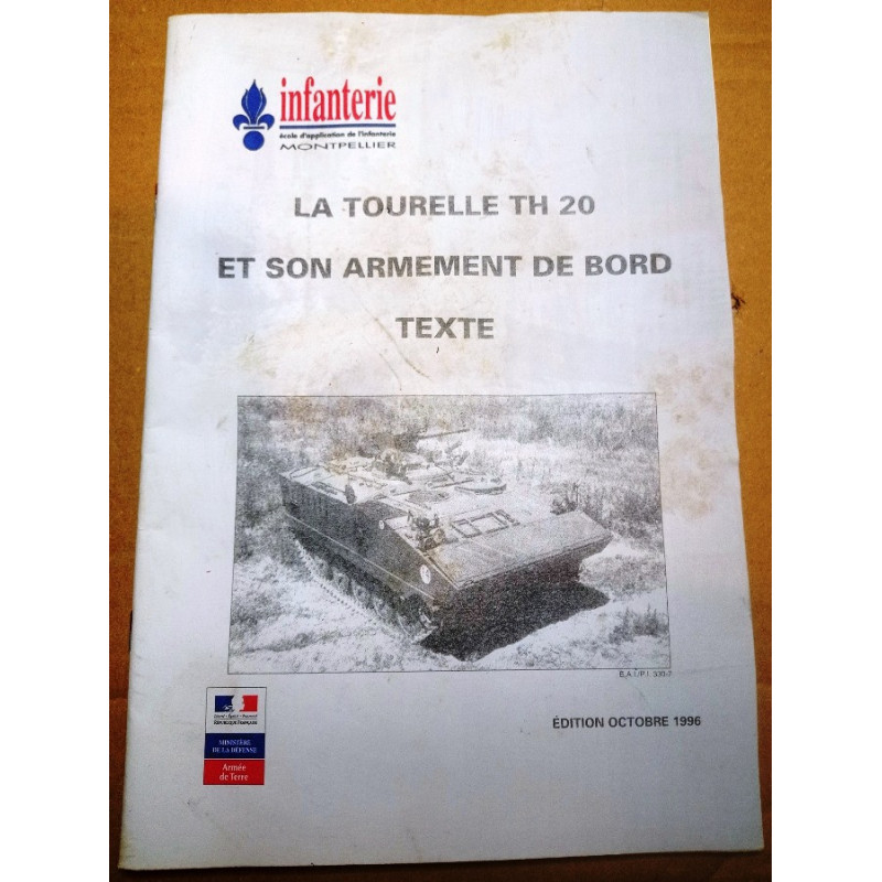 E.A.I. : Manuel Tourelle TH 20 et son Arment de Bord - Texte - Armée française