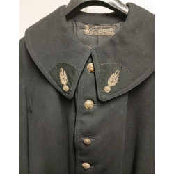 Manteau de Maréchal-des-logis Gendarmerie départementale Modèle 1939 - Epoque Occupation et Libération Guerre 39/45