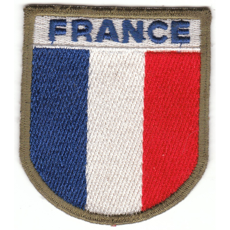 Ecusson velcro "FRANCE" actuel - Missions extérieures