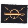 Insigne de spécialité tissu Marine Nationale: Missilier ASM Officier-marinier