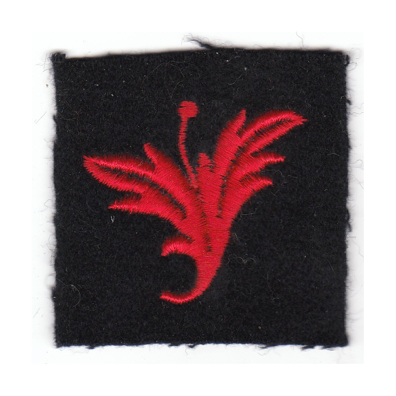 Insigne de spécialité tissu Marine Nationale: Commissariat Equipage